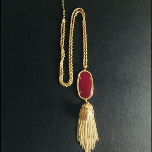Kendra Scott Gold Vermeil Chain Pendant & Tassel